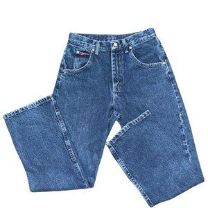 dark vintage wrangler mom jeans
